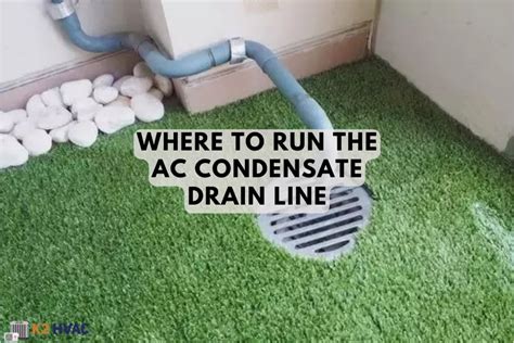 Where To Run The AC Condensate Drain Line? | K2HVAC