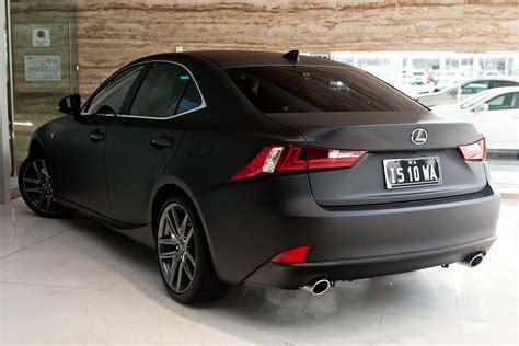 Photo Gallery: 2014 Lexus IS 350 F SPORT in Matte Black | Lexus Enthusiast