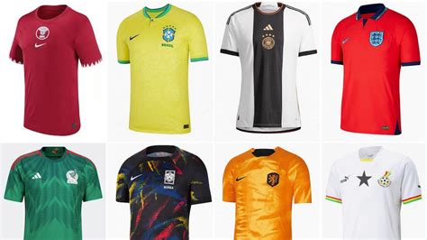 World Cup 2022 Uniform Tracker: Photos Of Every Kit We've Seen FOX Sports | 2022 Fifa World Cup ...