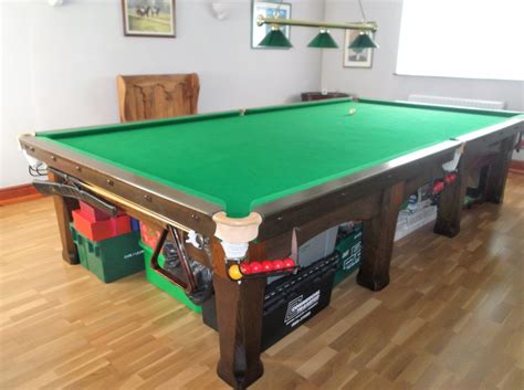 Superb Riley Imperial Full size oak snooker table at a reasonable price for great condition ...