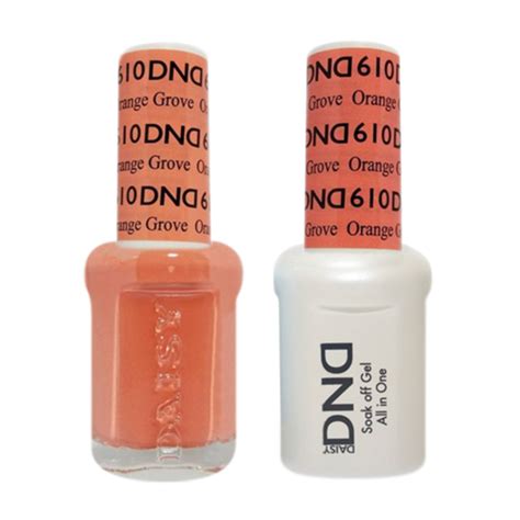 Daisy DND - Gel & Lacquer Duo - 610 Orange Grove Dnd Gel Polish, Red ...