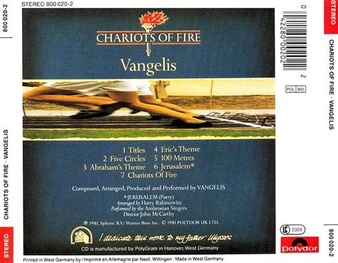 Vangelis – Chariots of Fire (1981) -repost / AvaxHome