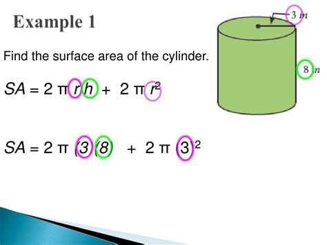 PPT - Surface Area of Cylinders PowerPoint Presentation, free download - ID:7028779