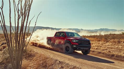 Download Car Off-road Vehicle Ram 1500 TRX 4k Ultra HD Wallpaper