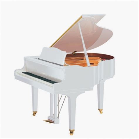 Yamaha Grand Piano GC1 PWH - Polished White