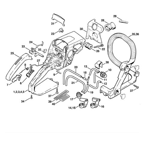 Stihl Ms 210 Parts Diagram - Hanenhuusholli