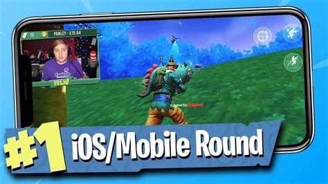 Fortnite Battle Royale - iOS / Mobile Gameplay! - YouTube