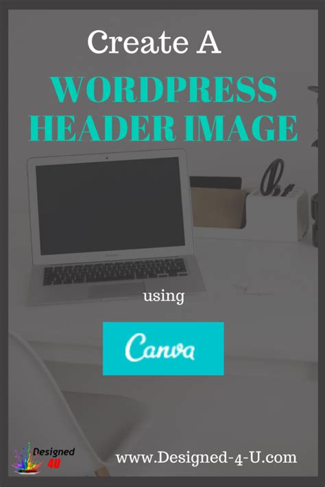 Create a Wordpress blog header image using Canva