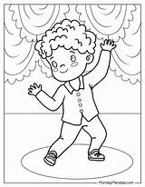 26 Dancing Coloring Pages Free PDF Printables sketch template