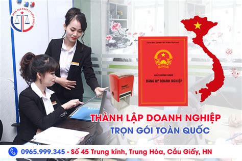 Thành lập công ty trọn gói giá rẻ tại khắp 63 tỉnh thành phố