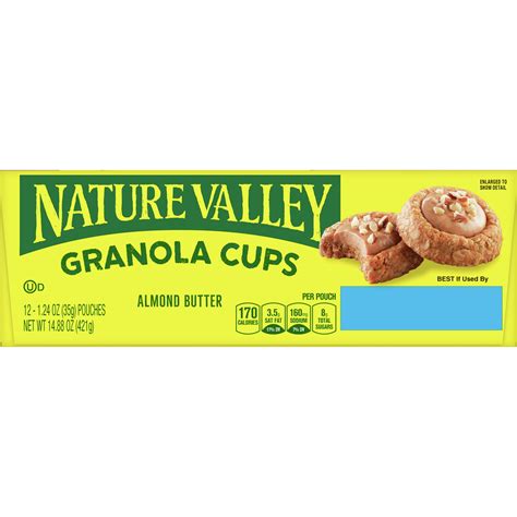 Nature Valley™ Granola Cups Snack Almond Butter (12 ct) 1.24 oz | General Mills Convenience and ...