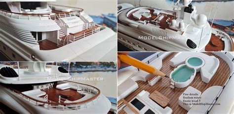 Pelorus superyacht Model