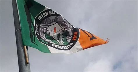 People behind IRA flag in North Belfast accused of trying to “intimidate” - Belfast Live