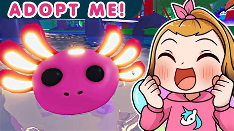 How to Make a Legendary Adopt Me Neon Axolotl - American Kids Vids