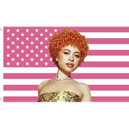 Amazon.com : Ice Rapper Spice Flag 3x5 Ft Double Stitched Polyester ...