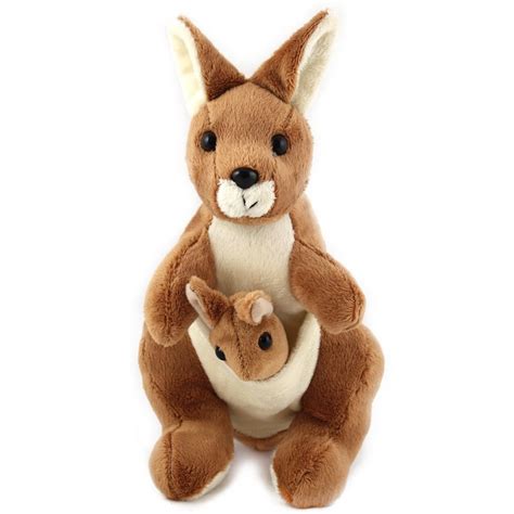 28cm Kangaroo Soft Toy | Soft Toy Animals | Blue Frog Toys