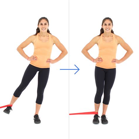 Standing Leg Adduction With Loop Resistance Bands – Bodylastics