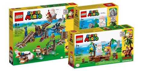 LEGO Donkey Kong Tree House set revealed ahead of August