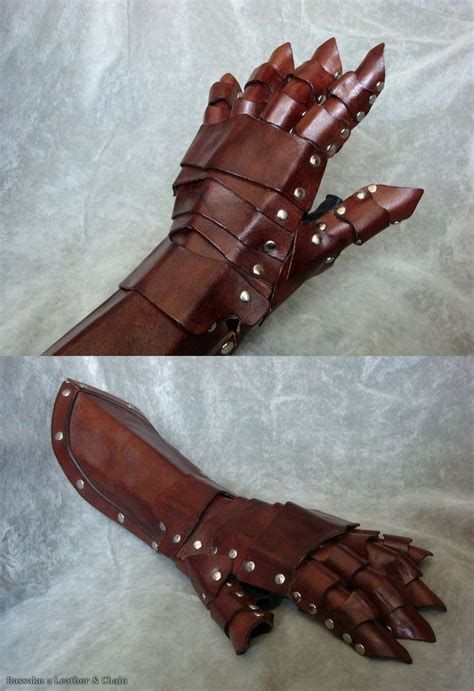 Gauntlet Composite by rassaku on DeviantArt | Leather gauntlet, Leather armor, Cosplay armor