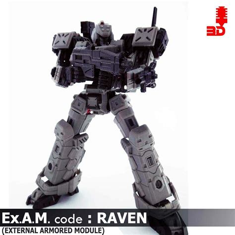 STL file Armored Core Last Raven Mecha 3DPrint Articulated Action Figure 🐦・3D printer model to ...