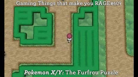 Gaming Things that make you RAGE #609 Pokemon X/Y: The FurFrou Puzzle submitted by: C - Tumblr Pics