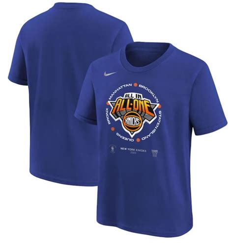 New York Knicks Youth 2023 NBA Playoffs Mantra T-Shirt