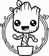 Groot Coloring Pages At GetDrawings  Free Download sketch template