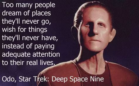 Insightful Odo | Star trek quotes, Star trek, Star trek characters