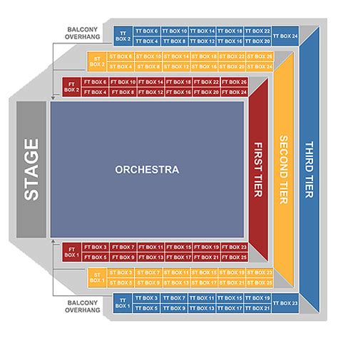 David Geffen Hall Seating Map | Elcho Table