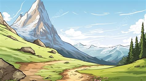 Mountains Drawing