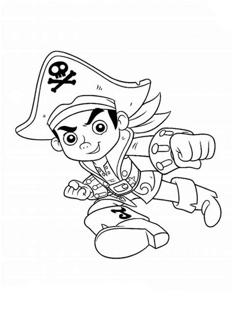 Captain Jake Coloring Pages