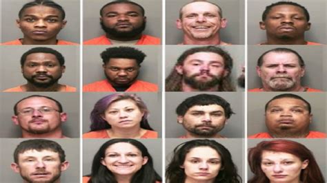 Clarksville Police arrest 16; recover large amounts of drugs and firearms