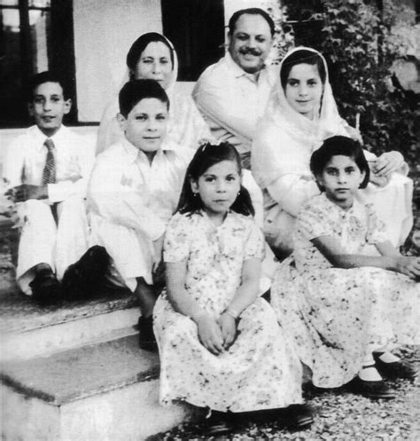 Ayub Khan with his immediate family in Army House | Dr. Ghulam Nabi ...