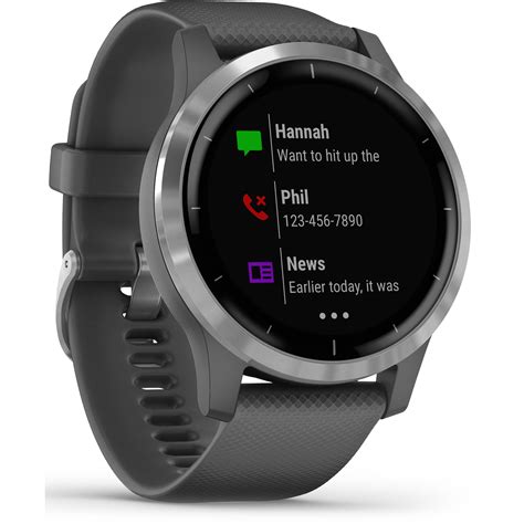 Garmin vivoactive 4 Smartwatch 010-02174-01 B&H Photo Video