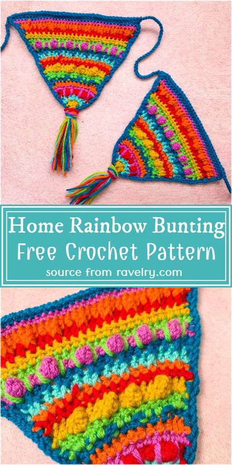 Best Crochet Bunting Patterns - Free Crochet Patterns