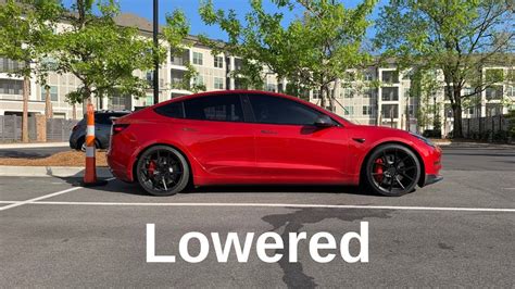 Lowered My Tesla Model 3 Performance!