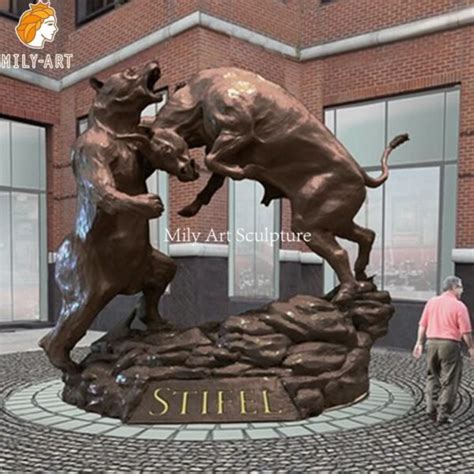 What’s the Meaning Behind the Bronze Bull and Bear Statues?