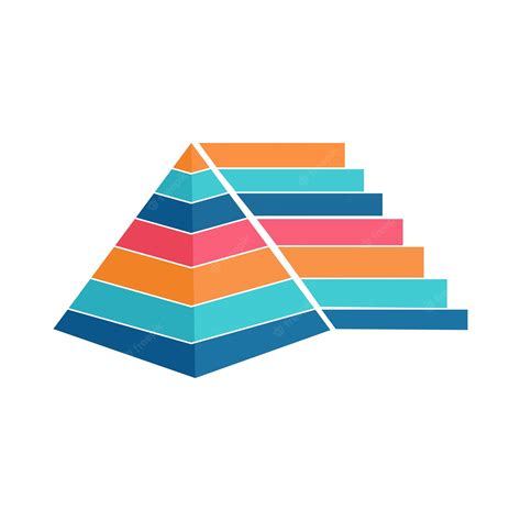 Premium Vector | Illustration of pyramid