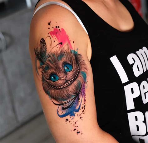 Top 71+ Best Cheshire Cat Tattoo Ideas - [2021 Inspiration Guide]