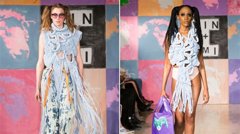 London Fashion Week: Clothes made from recycled plastic - BBC News