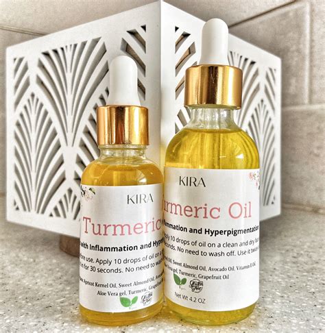 Turmeric Face and Body Oil/ Instant Glow & Moisturization/ | Etsy in ...