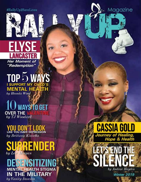 Rallyup Magazine Winter 2019 by RallyUp Mental Health Magazine - Issuu