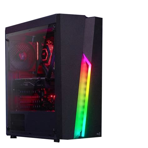 Caja ATX Aerocool Bolt Gamer Ventana Vidrio Templado - Computadores Gamer