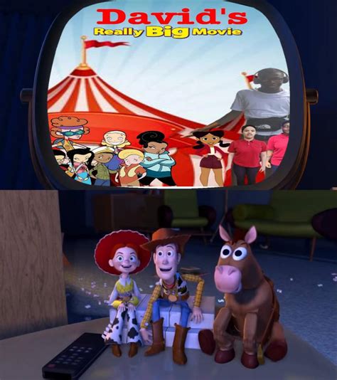 Woody, Jessie and Bullseye watch DRBM by IsaacHelton on DeviantArt