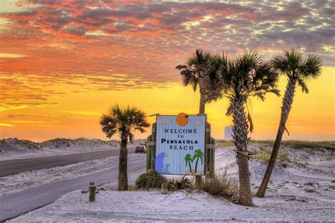 Welcome to Pensacola Beach and Its Gorgeous Sunsets Photograph by JC ...