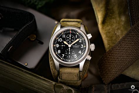 Hamilton Khaki Field Automatic Chronograph Review – WATCHDAVID®