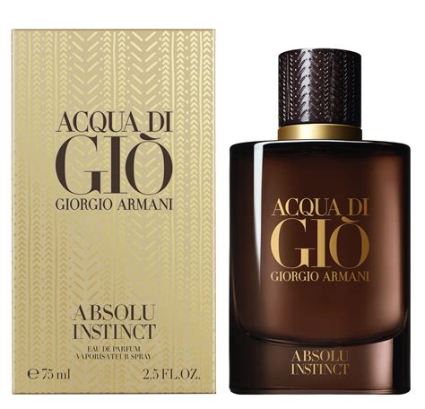 Acqua di Giò Absolu Instinct Giorgio Armani cologne - a new fragrance ...