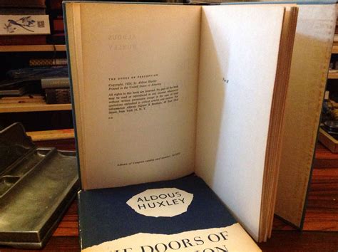 The Doors of Perception. by Aldous HUXLEY - First Edition - 1954 - from ...