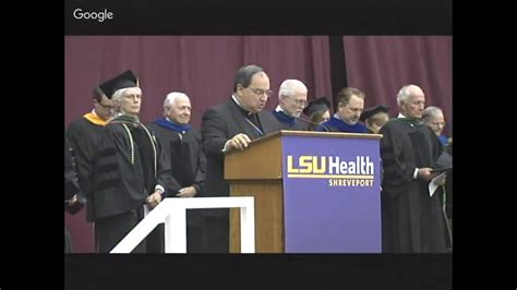 LSU Health Shreveport Graduation Ceremony - YouTube