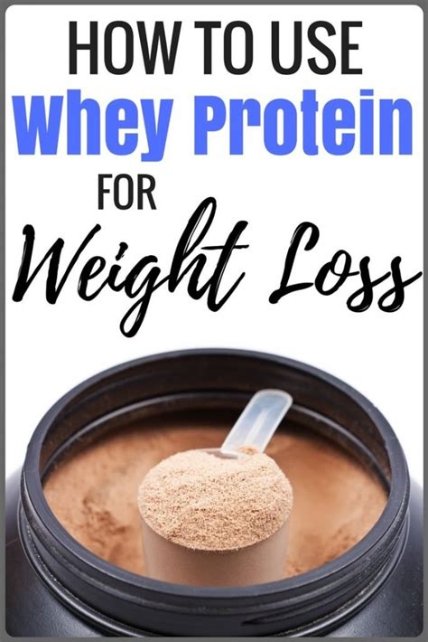 How to Use Whey Protein for Weight Loss - Avocadu